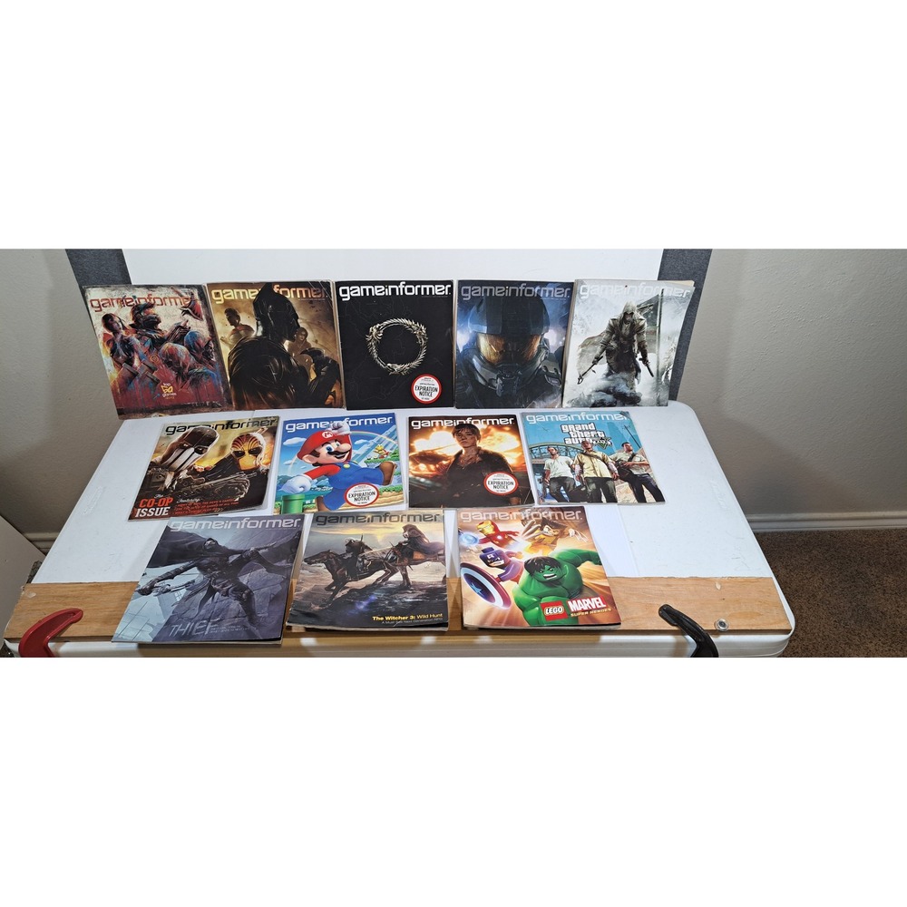 Game Informer Magazine Lot 20 Issues 2018 - 230; 232-240 Halo Zelda Last of Us
